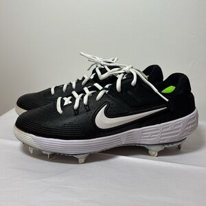 Nike Softball Cleat Zoom Hyperdiamond 3 Elite Women Size 10 AV3043-009 Black